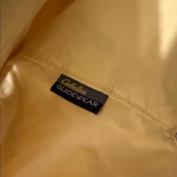 Cabela's Guidewear Bright Yellow Shirt - Picture 6 of 6